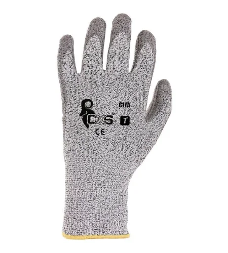 Anti-cut work gloves CXS CITA, anti-cut C