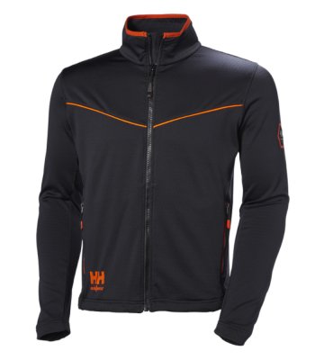 Strečová mikina Helly Hansen Chelsea Evolution, Midlayer, čierna