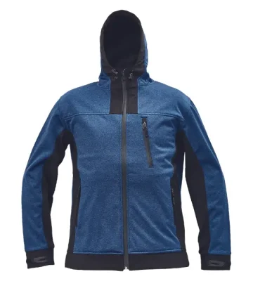 Softshell work jacket Cerva Huyer, royal