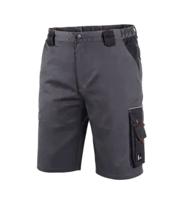 Work shorts CXS Sirius Elias, gray-orange