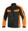 Work jacket CXS Sirius Brighton, black-orange