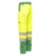 Hi-vis work trousers Payper Charter, yellow-green