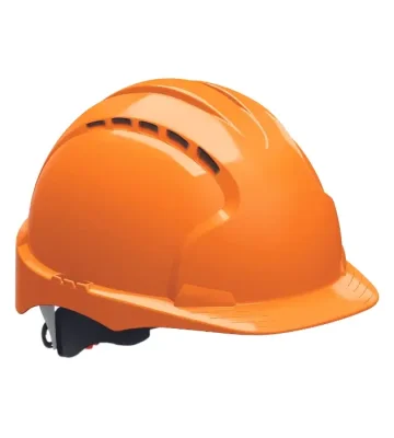 Safety helmet JSP EVO 3, wheel, ventilated, orange