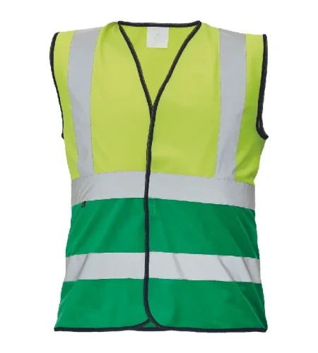 Reflective vest Cerva LYNX DUO, yellow-green