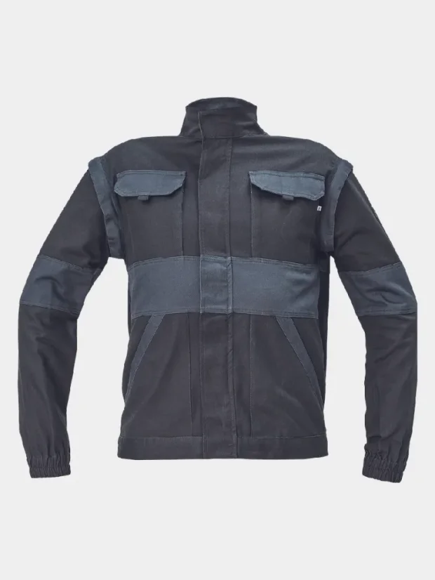 Arbeitsbluse 2v1 Cerva Max Neo, schwarz