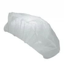 Jednorazová ochranná čiapka Cerva VAPI, biela, 100 ks/bal