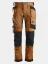 Stretch Trousers with Holster Pockets, Snickers AllroundWork 6241, brown