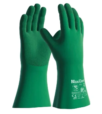 Chemical protection work gloves ATG MaxiChem® 76-830 TRItech™