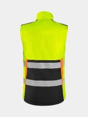Reflective vest CXS Benson, insulated, yellow