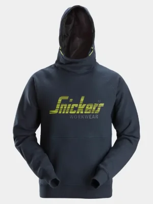 Logo Hoodie Snickers 2845, navy