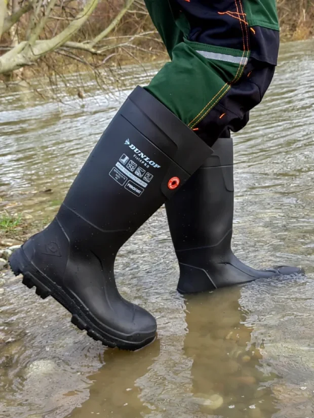 Dunlop boots Purofort FieldPRO S5 CI SRC, black