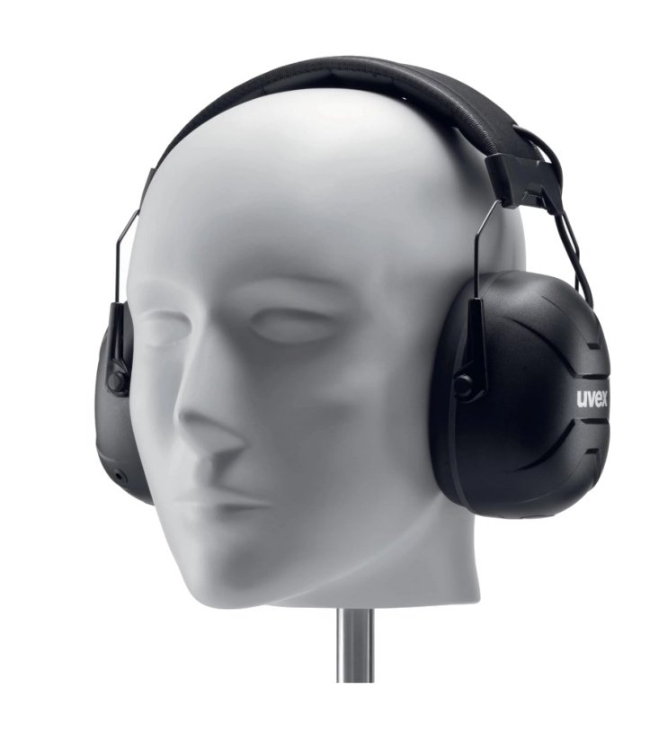 Aktivní mušlový chránič Uvex aXess one s Bluetooth, 31 dB