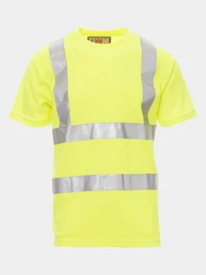 Reflective T-shirt Payper Avenue, yellow
