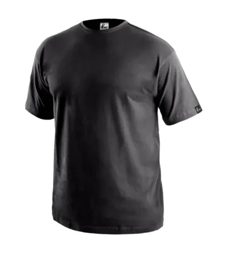 T-shirt CXS DANIEL, short sleeve, black