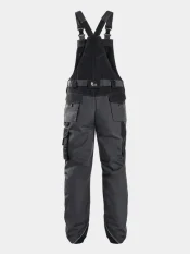 Latzhose CXS Sirius Tristan, grau-orange