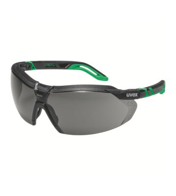 Welding safety glasses uvex i-5, protection 3, black-green