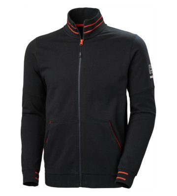 Mikina bez kapucne Helly Hansen Kensington, čierna