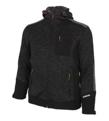 Insulated sweatshirt Promacher Nortos, black