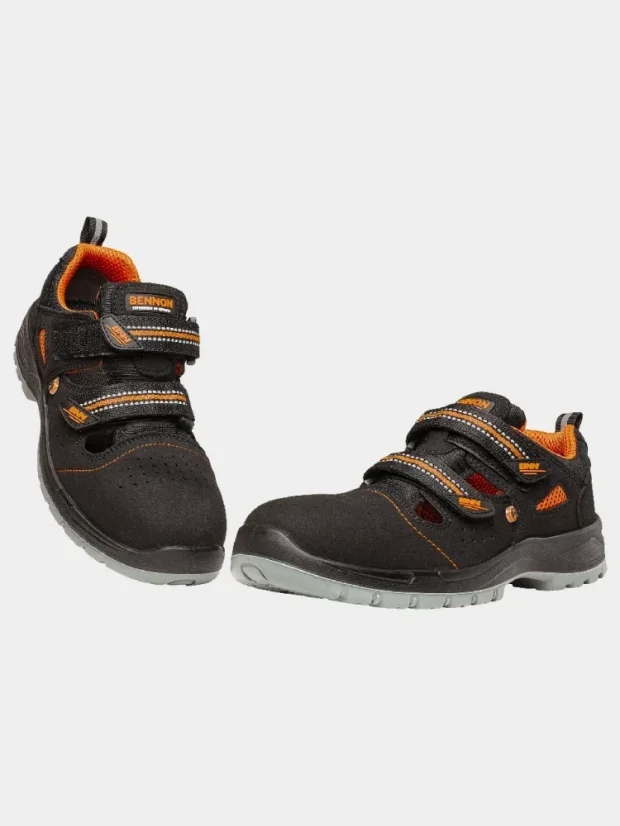 Safety sandals Bennon NUX S1P ESD, black
