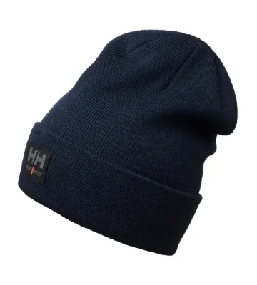 Helly Hansen Classic Logo Cuff Beanie, navy