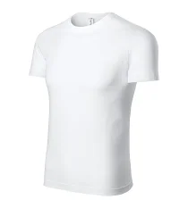 Tričko Malfini PAINT, krátky rukáv, biele