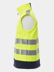Reflective waterproof vest Payper Traffic, yellow
