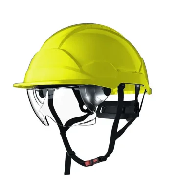 Elektrikárska prilba do 1000V, Ardon PAB WH1-C, s okuliarmi, hi-vis žltá