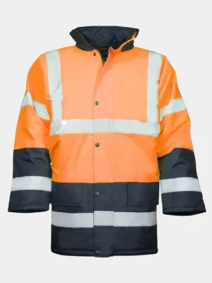 Zimní reflexní kabát Ardon REF603, oranžovo-modrá