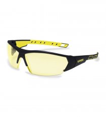 Pracovné okuliare Uvex I-works, čierno-žlté