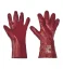 Pletené rukavice Cerva REDSTART, bavlna, PVC, 35cm
