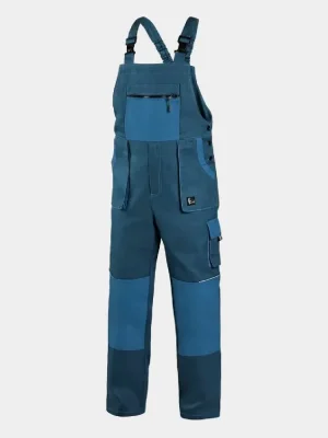 Latzhose CXS Luxy Robin, 100% Baumwolle, petrol