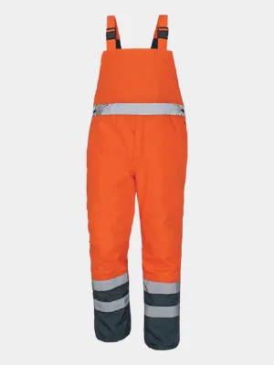 Reflective Bib & Braces Cerva PADSTOW, orange