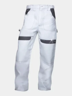 Arbeitshose Ardon Cool Trend, weiß-grau
