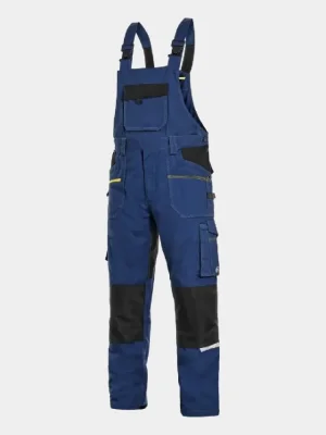Latzhose CXS Stretch, dunkelblau