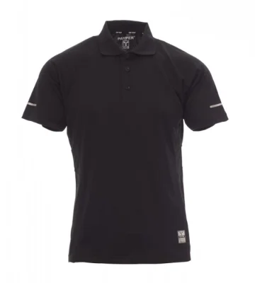 Men's polo shirt Payper Training, short sleeve, black