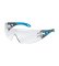 Safety glasses Uvex Pheos, clear, black-blue