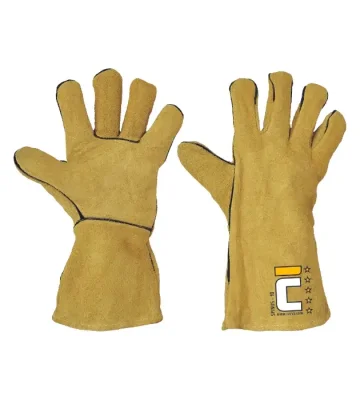 Welding gloves Cerva SPINUS, size 11, split cowhide