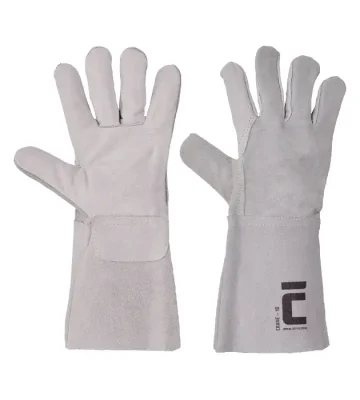 Welding gloves Cerva CRANE, size 10, full grain cowhide