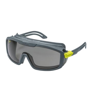 Safety glasses Ivex I-guard, grey 23%, black-lime