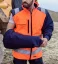 Reflexná bunda s odnímateľnými rukávmi Payper Hiway, oranžová