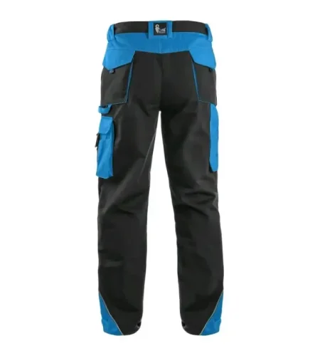 Work trousers CXS Sirius Brighton, black-blue