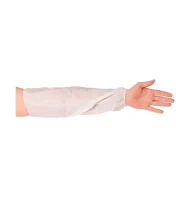 Disposable arm sleeve Cerva ALWAR, white, 100 pcs/pack