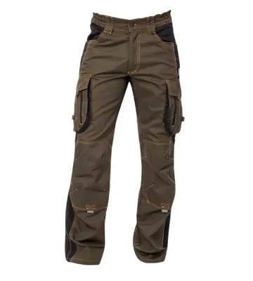 Work trousers Ardon Vision, tarmac brown