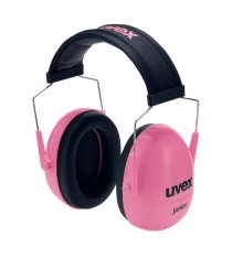 Mušľový chránič sluchu uvex K Junior, ružový, SNR 29 dB