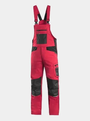 Latzhose CXS Solis Flex, rot