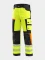 Reflective work trousers CXS Benson, yellow