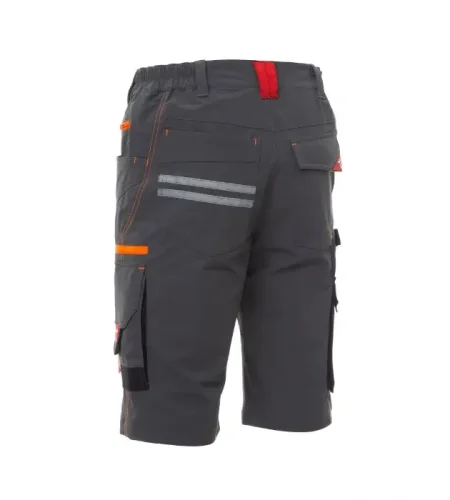 Stretch work shorts Payper Technik Next 4W, smoke