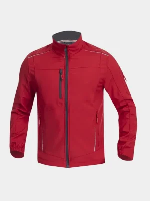 Softshell work jacket Ardon Vision, red
