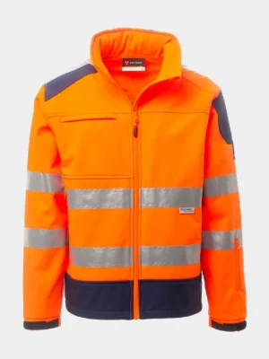 Reflexní softshellová bunda Payper Screen, oranžová
