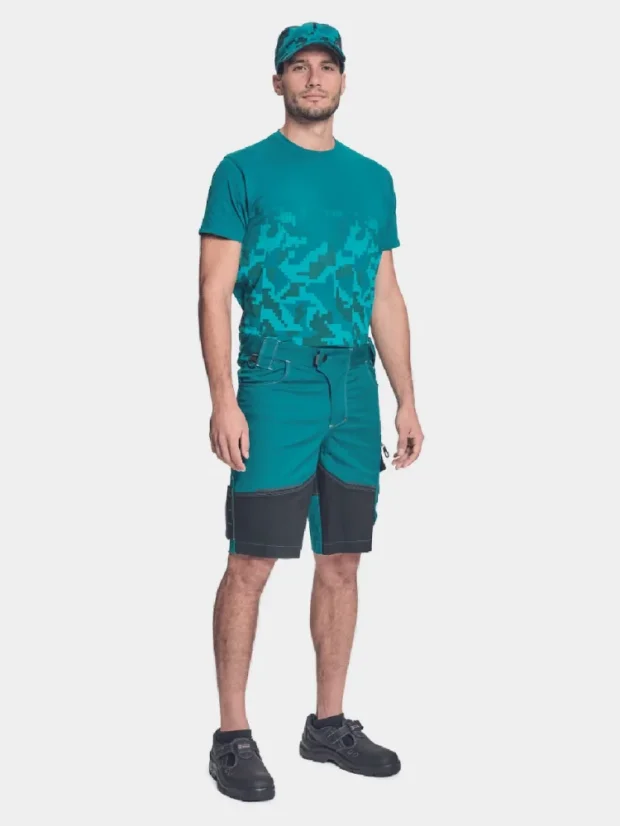 Arbeits-Shorts Cerva Neurum, petrol